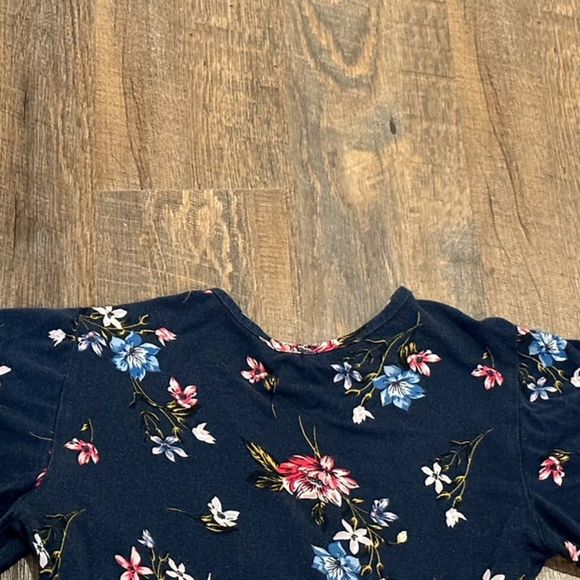 Mix By 41 Hawthorn Womens Navy V-Neck Fit & Flare Dress Size Medium - Picture 4 of 8